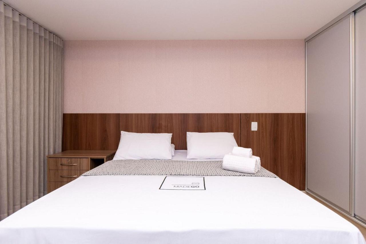 جويانيا #Th116# Confortavel Duplex De 1 Quarto No Edificio The Expression - Setor Bueno - Tdh116 المظهر الخارجي الصورة